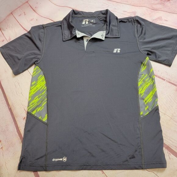 Russell polo shirt L10/12 - Picture 1 of 4